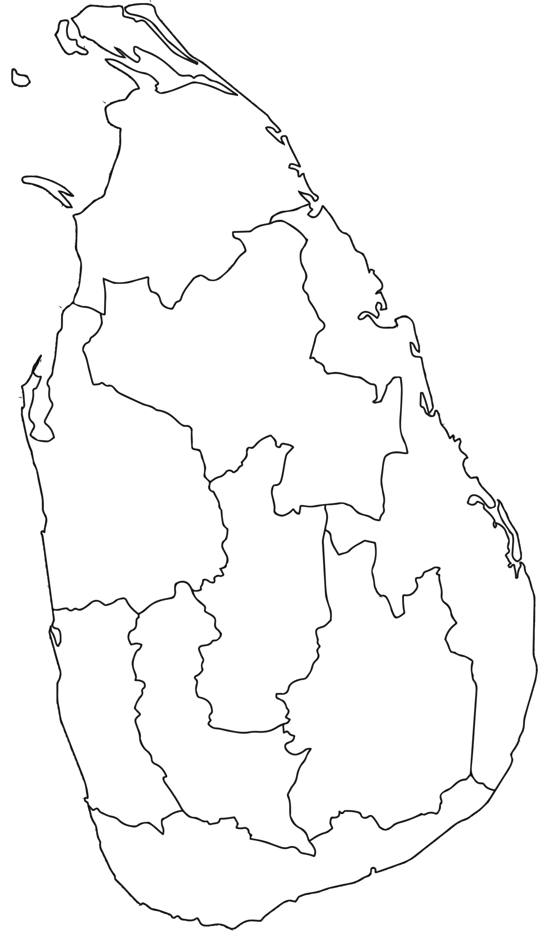 Sri Lanka Map