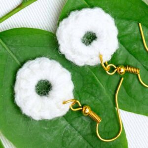 Handicraft Ear Rings Thread Material